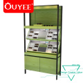 OUYEE Design Wood Glass Showcase Spectacle Locking Sunglass Display Optical Shop Names